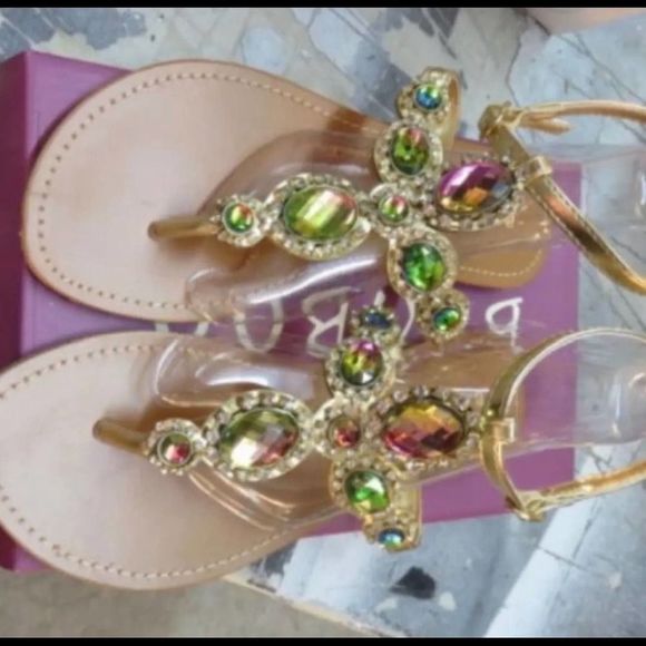 unbranded Shoes - Women’s jeweled sandals NIB